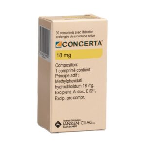Comprar Concerta 18 mg